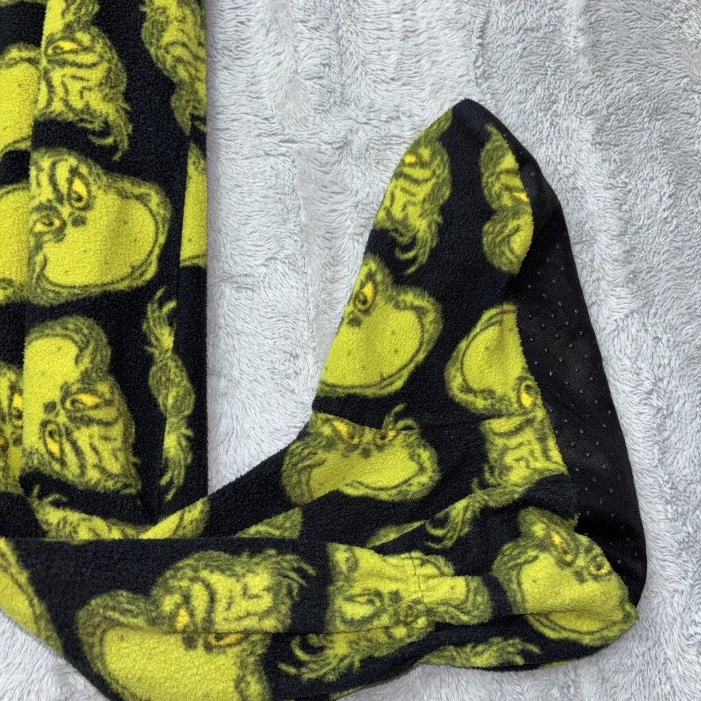 Dr. Seuss the grinch footed pajama‎ pants Lg